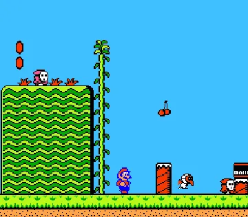 Super Mario Bros. 2 (Europe) (Virtual Console) screen shot game playing